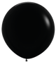 Globos de látex negros de lujo de 36″ (2 unidades)