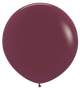 Deluxe Burgundy 36″ Latex Balloons (2 count)