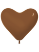 Deluxe Caramel Heart 6″ Latex Balloons (100 count)