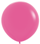 Globos de látex fucsia de lujo de 24″ (10 unidades)