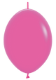 Globos Link-O-Loon Deluxe Fucsia de 6″ (50 unidades)