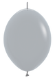 Globos Link-O-Loon Deluxe Grey de 12″ (50 unidades)