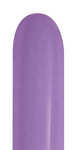 Globos de látex Deluxe Lilac 260B (50 unidades)