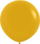 Deluxe Mustard 24″ Latex Balloons (10 count)