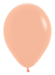 Globos de látex Deluxe Peach Blush de 18″ (25 unidades)