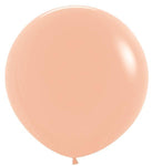Betallic Latex Deluxe Peach Blush 24″ Latex Balloons (10 Count)