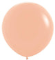 Globos de látex Deluxe Peach Blush de 24″ (10 unidades)