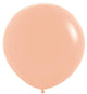 Deluxe Peach Blush 24″ Latex Balloons (10 Count)