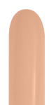Globos de látex Deluxe Peach-Blush 260B (50 unidades)