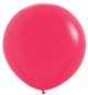 Globos de látex Deluxe Frambuesa de 36″ (2 unidades)