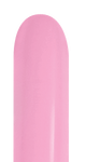 Fashion Bubble Gum Pink 160 globos de látex (100 unidades)