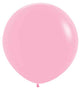 Globos de látex Fashion Bubble Gum Pink de 36″ (2 unidades)
