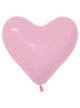 Globos de látex Fashion Bubble Gum Pink Heart de 6″ (100 unidades)