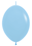 Betallic Latex Fashion Light Blue 12″ Link-O-Loon Balloons (50 count)