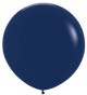Globos de látex Fashion Navy de 36″ (2 unidades)