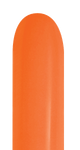 Globos de látex Fashion Orange 160 (100 unidades)