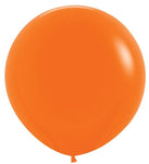 Betallic Latex Fashion Orange 24″ Latex Balloons (10 count)