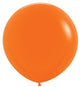 Globos de látex Fashion Orange 24″ (10 unidades)
