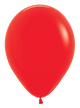 Globos de látex Fashion Red 18″ (25 unidades)