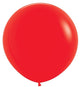Fashion Red 24″ Latex Balloons (10 count)
