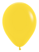 Globos de látex Fashion Yellow 11″ (100 unidades)