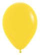 Globos de látex Fashion Yellow 18″ (25 unidades)