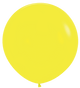Globos de látex amarillos de moda de 24″ (10 unidades)