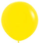 Globos de látex Fashion Yellow 36″ (2 unidades)