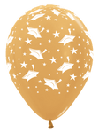Betallic Latex Graduation Metallic Gold 11″ Latex Balloons (50 count)