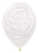 Graffiti Frosty Crystal Clear 11″ Latex Balloons (50 Count)
