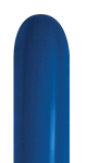 Globos de látex azul metálico 260B (50 unidades)