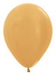 Globos de látex dorados metálicos de 11″ (100 unidades)