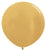 Betallic Latex Metallic Gold 24″ Latex Balloons (10)