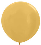 Betallic Latex Metallic Gold 36″ Latex Balloons (2 count)