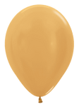 Betallic Latex Metallic Gold 5″ Latex Balloons (100 count)