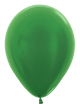 Globos de látex verde metalizado de 11″ (100 unidades)