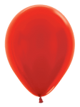 Betallic Latex Metallic Red 11″ Latex Balloons (100 count)