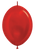 Betallic Latex Metallic Red 12″ Link-O-Loon Balloons (50 count)
