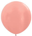 Betallic Latex Metallic Rose Gold 36″ Latex Balloons (2 count)