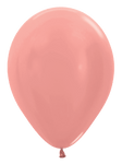 Betallic Latex Metallic Rose Gold 5″ Latex Balloons (100 count)