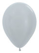 Metallic Silver 18″ Latex Balloons (25 count)