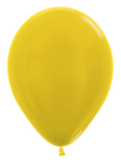 Betallic Latex Metallic Yellow 11″ Latex Balloons (100 count)