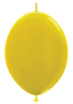 Globos amarillos metálicos de 12″ Link-O-Loon (50 unidades)