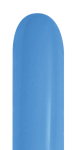 Globos de látex azul neón 260B (50 unidades)