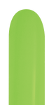 Globos de látex verde neón 260B (50 unidades)