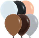 Betallic Latex Neutral Assortment 5″ Latex Balloons (100 count)