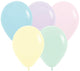 Pastel Matte Assortment 11″ Latex Balloons (100 count)
