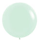 Pastel Matte Green 24″ Latex Balloons (10 count)