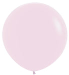 Betallic Latex Pastel Matte Pink 24″ Latex Balloons (10)