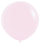 Globo de látex rosa pastel mate de 36″ (2 unidades)